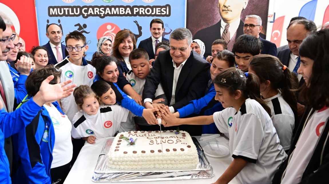 MUTLU ÇARŞAMBA PROJESİ AÇILIŞ TÖRENİ YAPILDI.