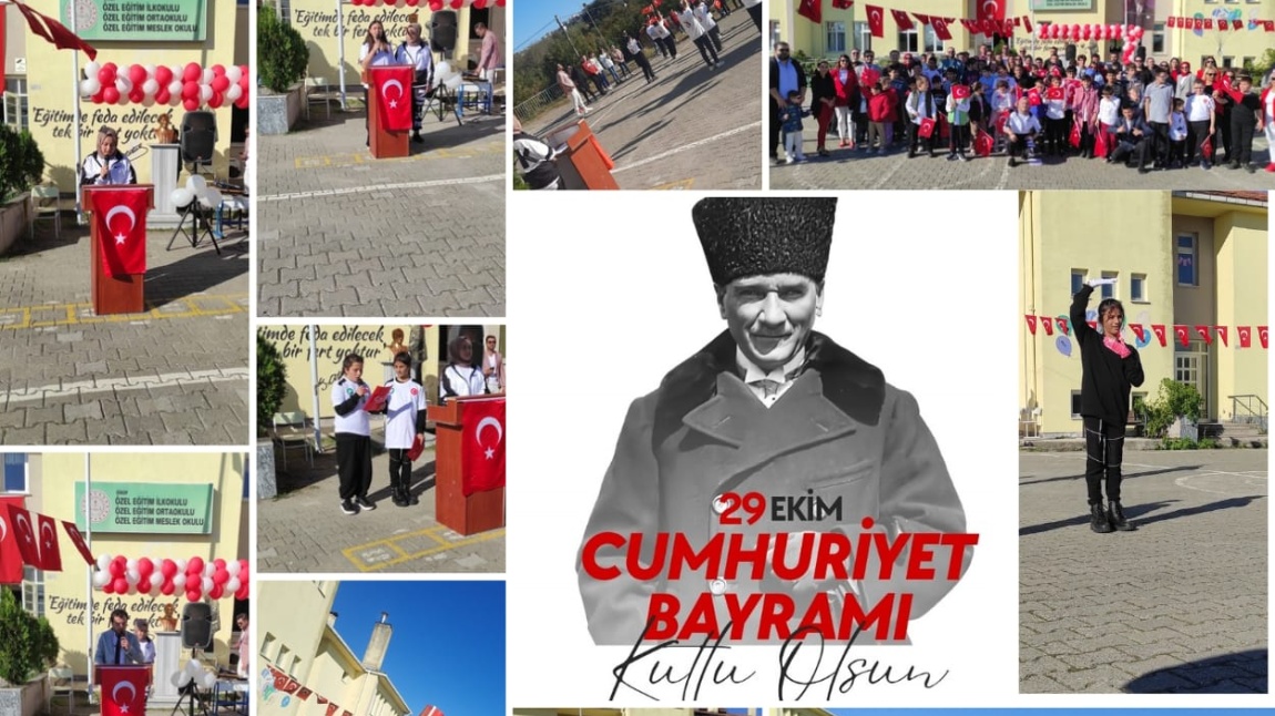 29 EKİM CUMHURİYET BAYRAMINI COŞKUYLA KUTLADIK